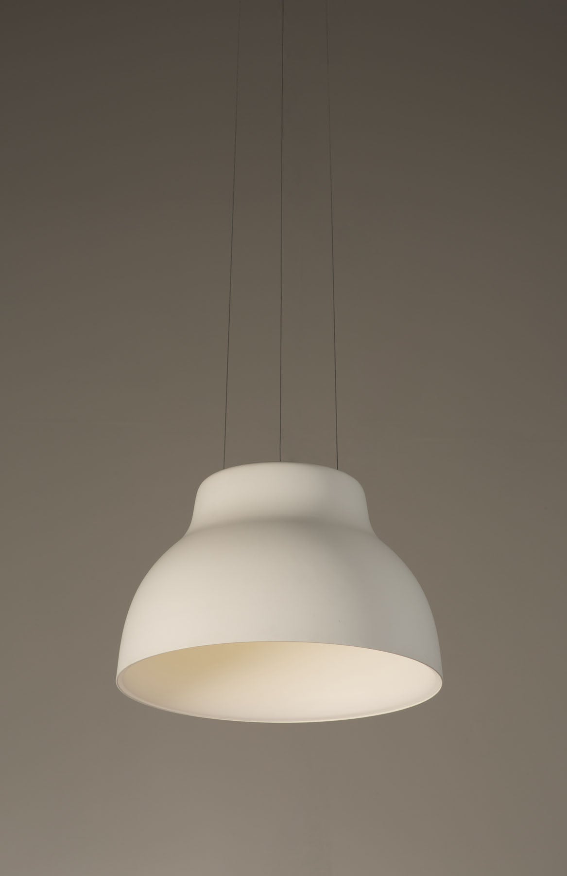 Lampada Cicala by Martinelli Luce - Bianco goffrato