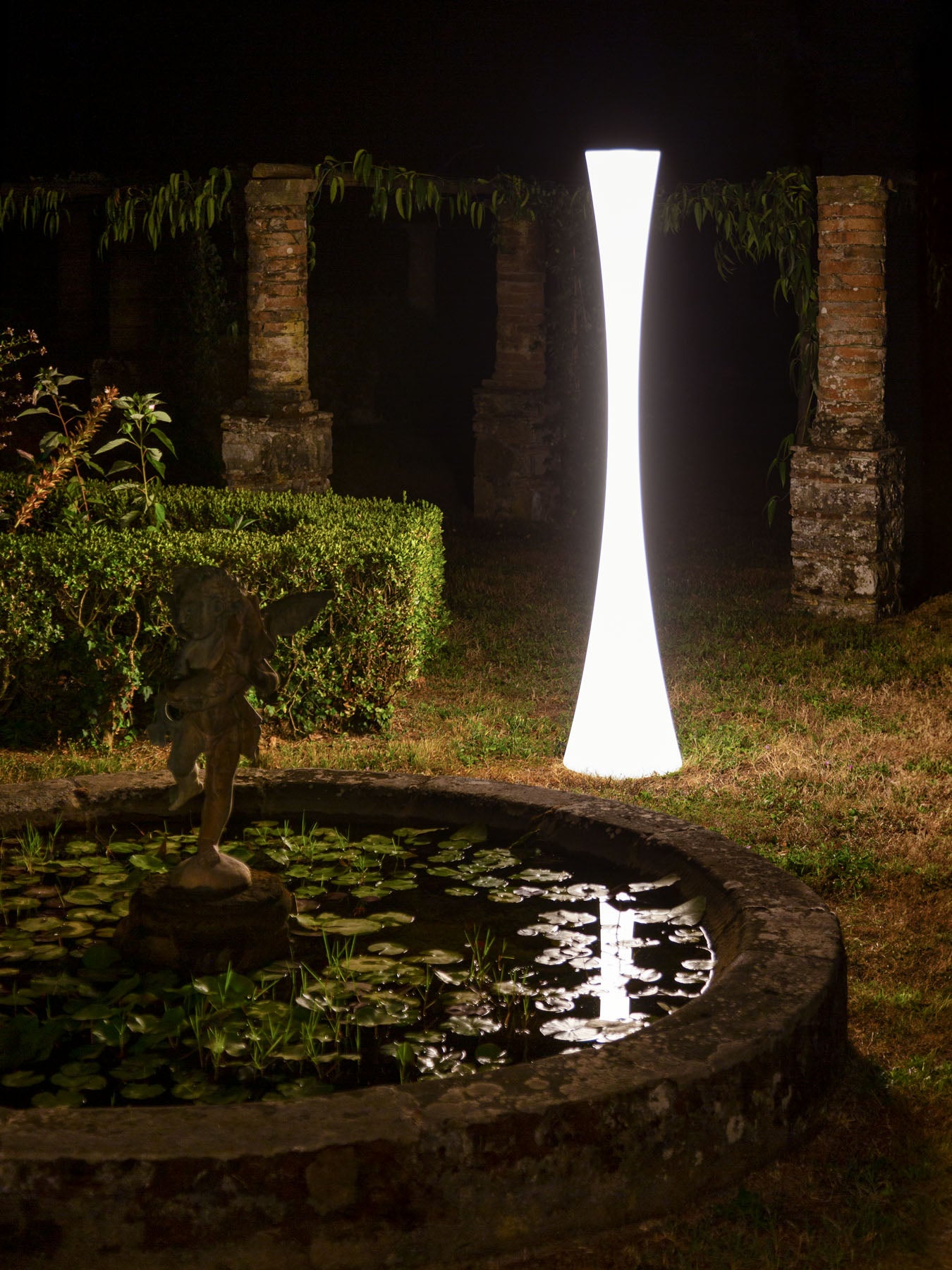 Lampada Biconica Pol by Martinelli Luce - Bianco opaco