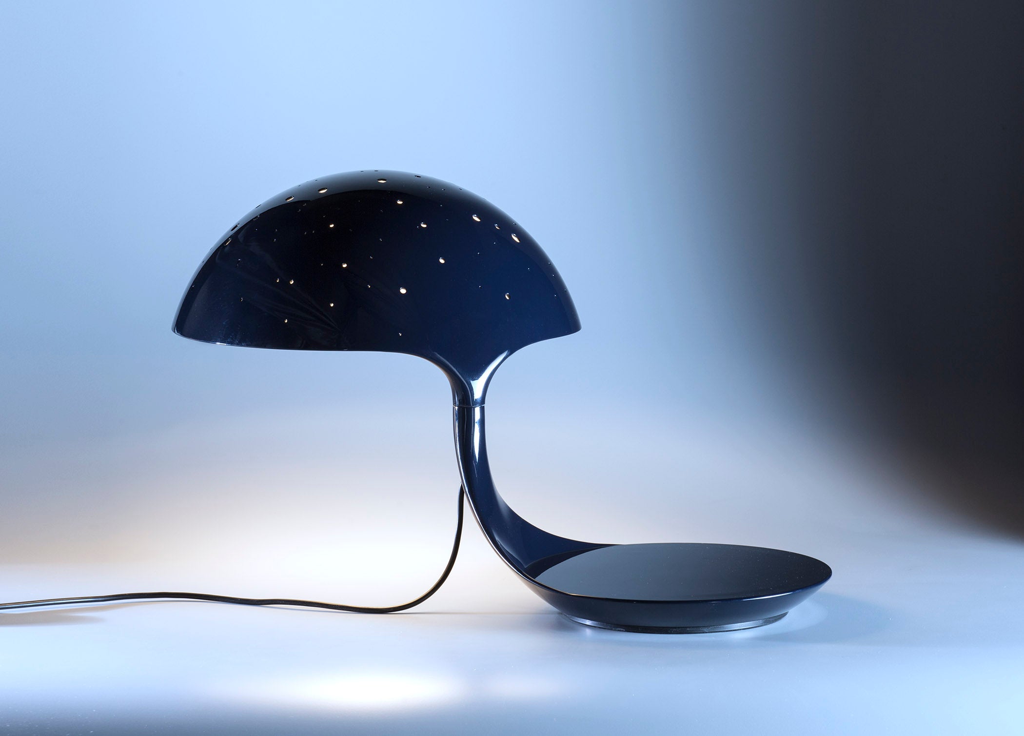 Lampada Cobra Scorpius by Martinelli Luce - Blu lucido