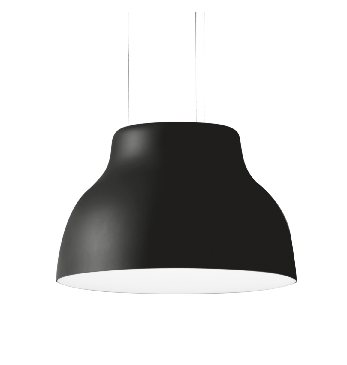 Lampada Cicala by Martinelli Luce - Nero goffrato