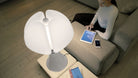 Lampada Pipistrello Grande Con Modulo LED by Martinelli Luce - Bianco lucido