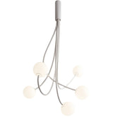 Lampada Moony 5 bracci a sospensione by Karman