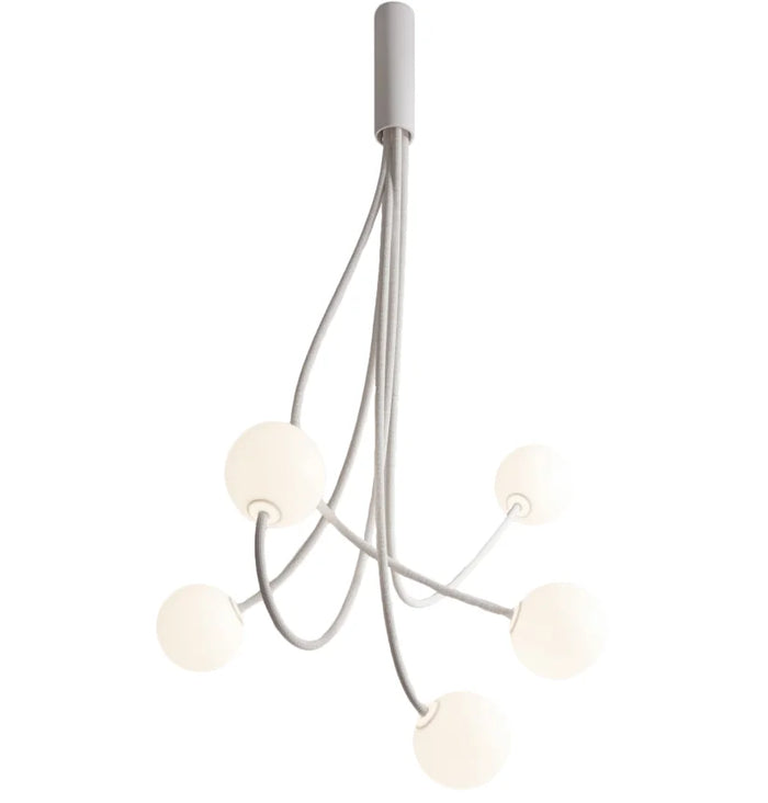 Lampada Moony 5 bracci a sospensione by Karman